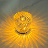 Elegant Handcrafted Crystal Cut Table Lamp | Yedwo Design